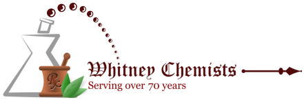 Whitney Chemists - logo